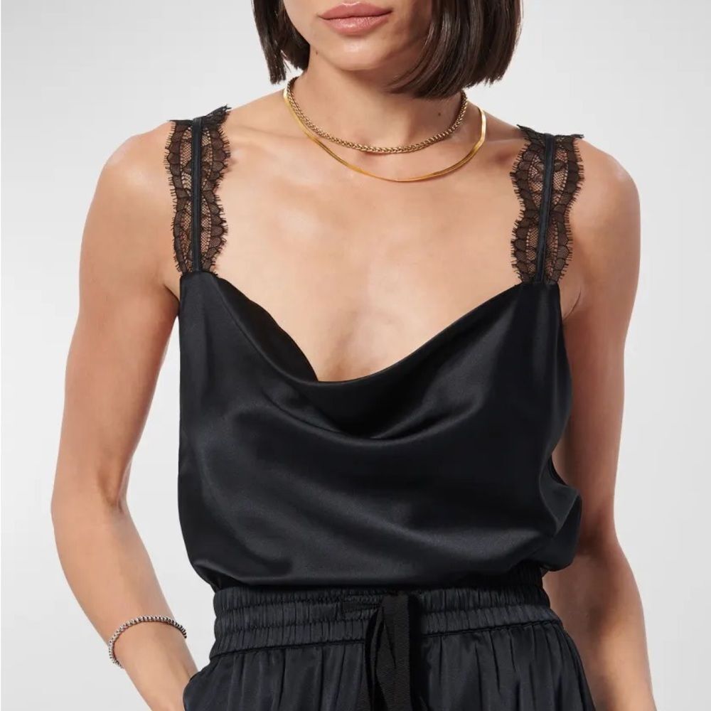 NWT Cami NYC Florcita Cami in Black